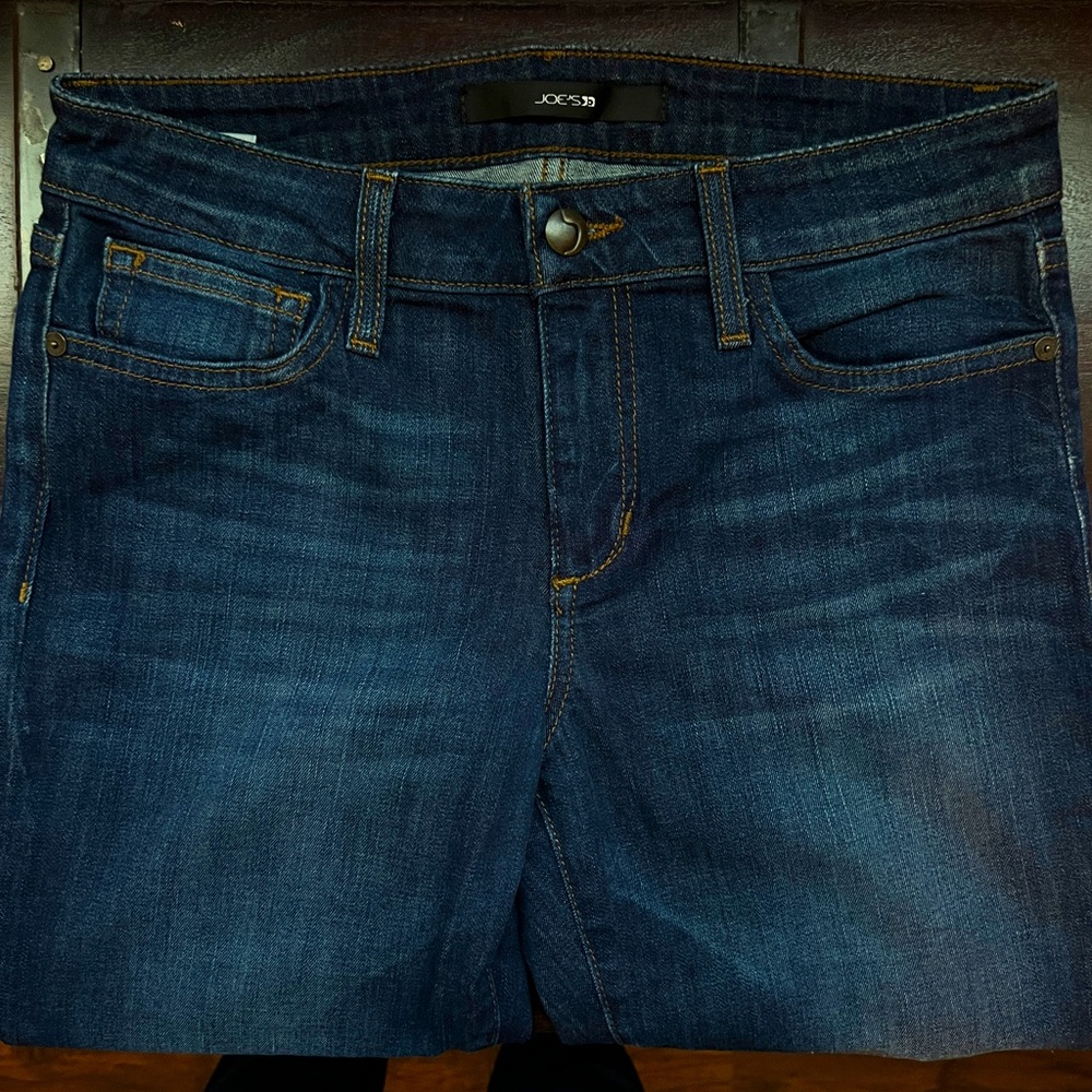 Joes Jeans Slim fit mini boot size 27 in dark wash